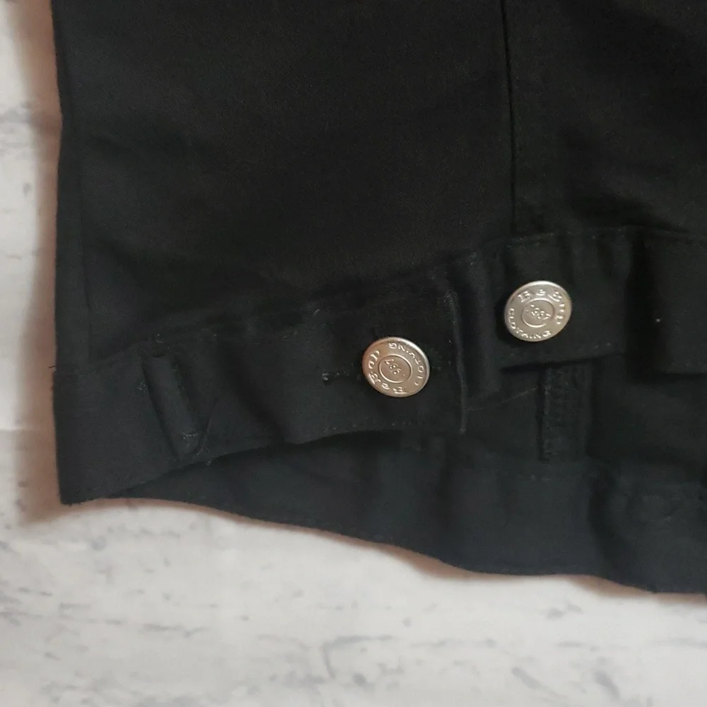 Black Denim Vest - M - Picture 5 of 7